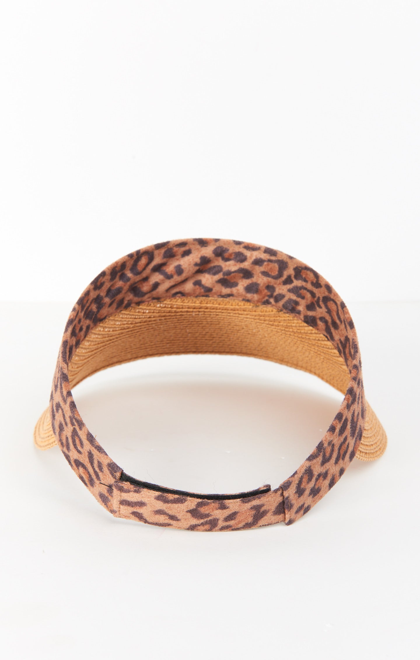 Wild One Leopard Straw Visor Hat – Chic Sun Shade